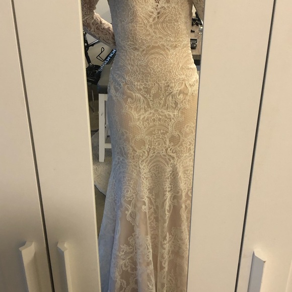 New BHLDN Wedding Dress Sz 4 - Picture 11 of 12